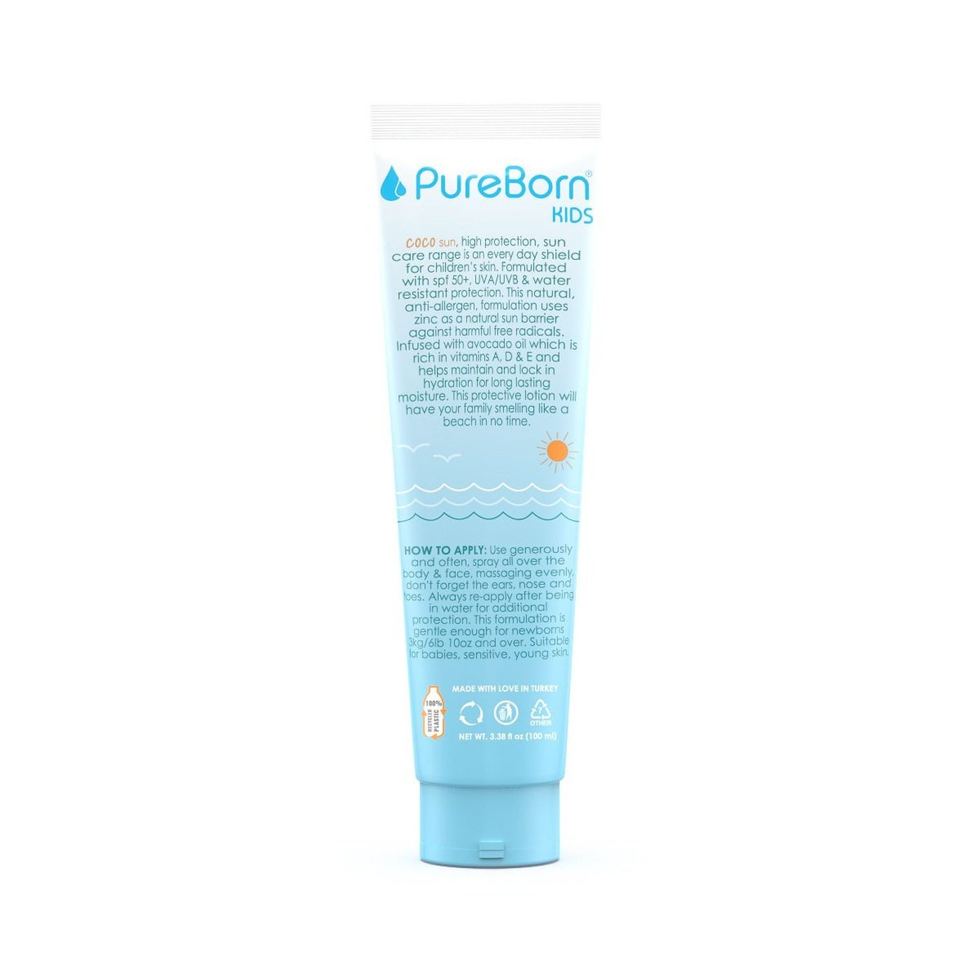 Coco Sun Protection Lotion SPF50+