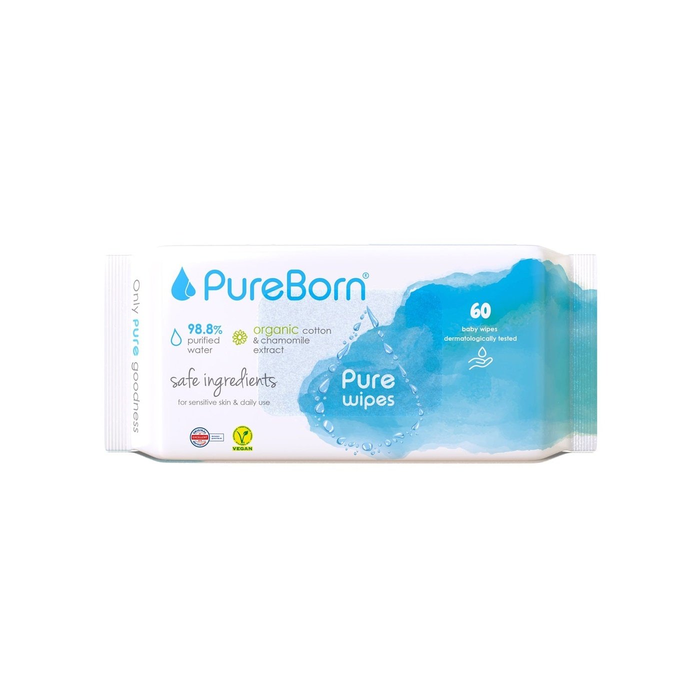 PureBorn Wipes Chamomile