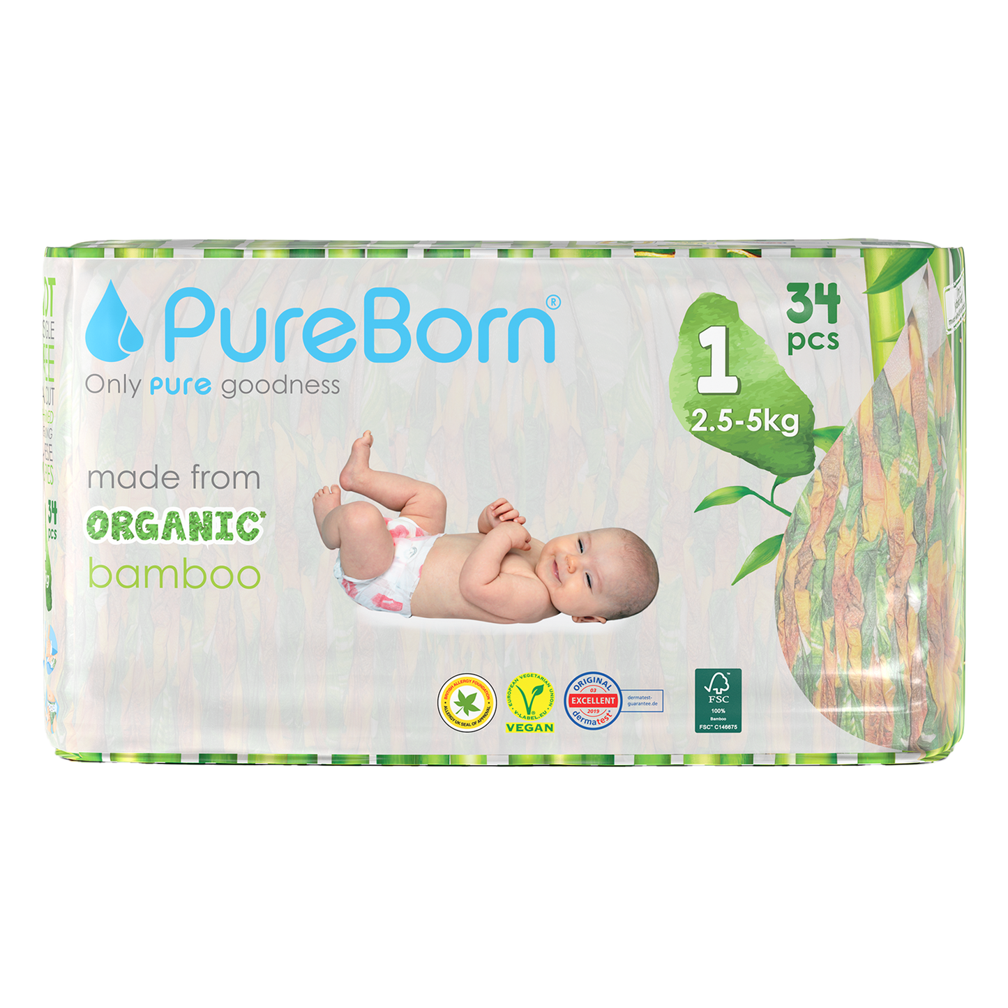 Organic Bamboo Nappies