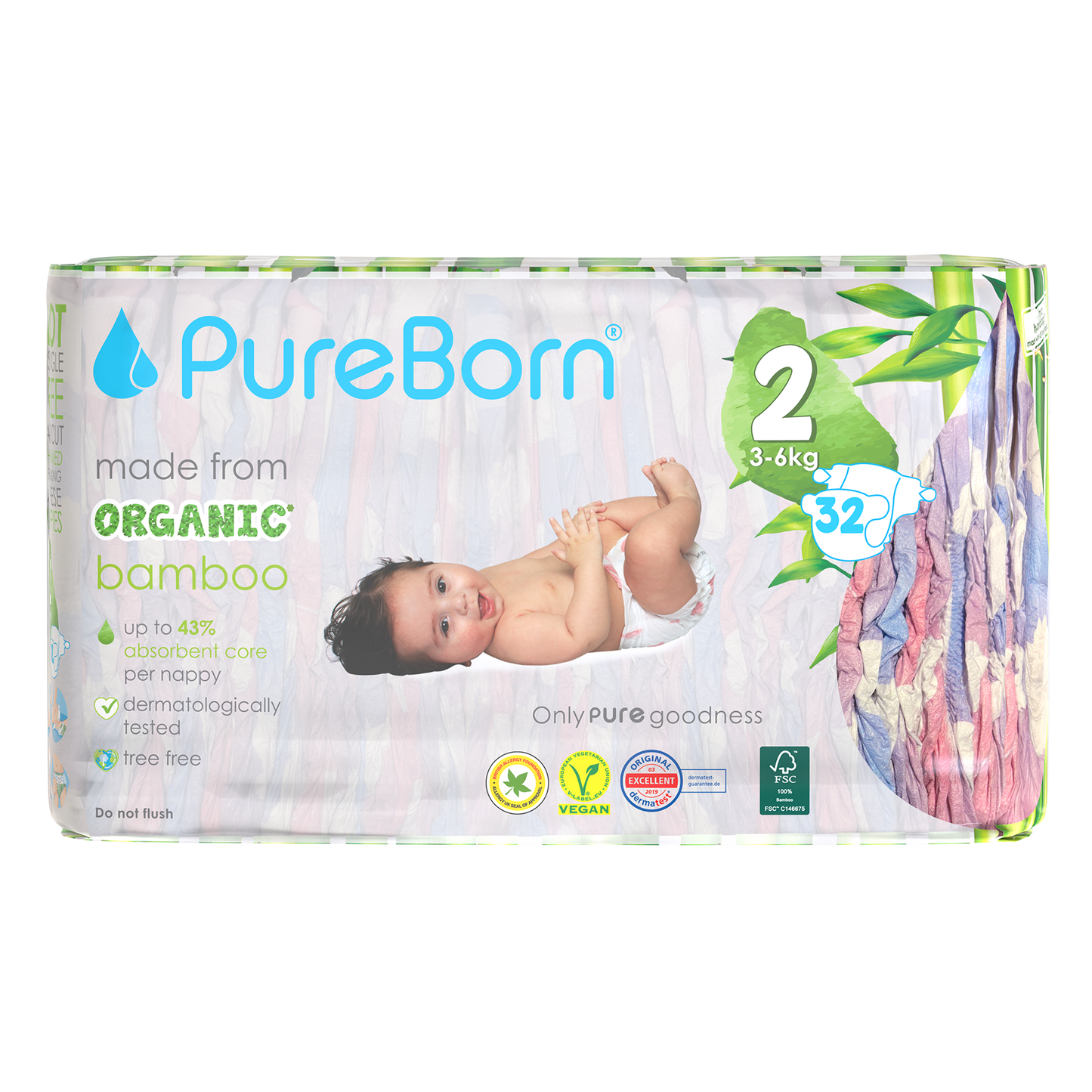 Organic Bamboo Nappies