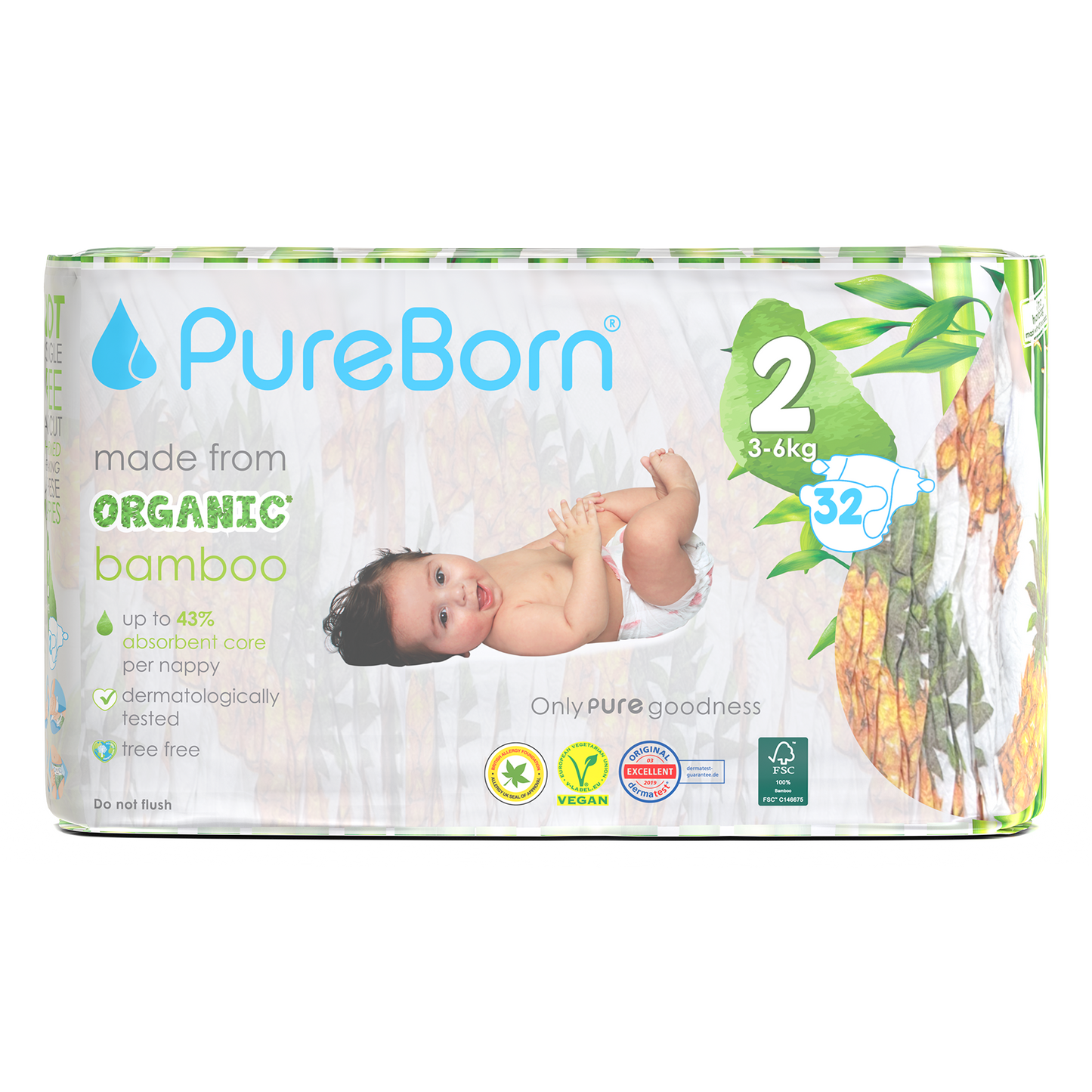 Organic Bamboo Nappies