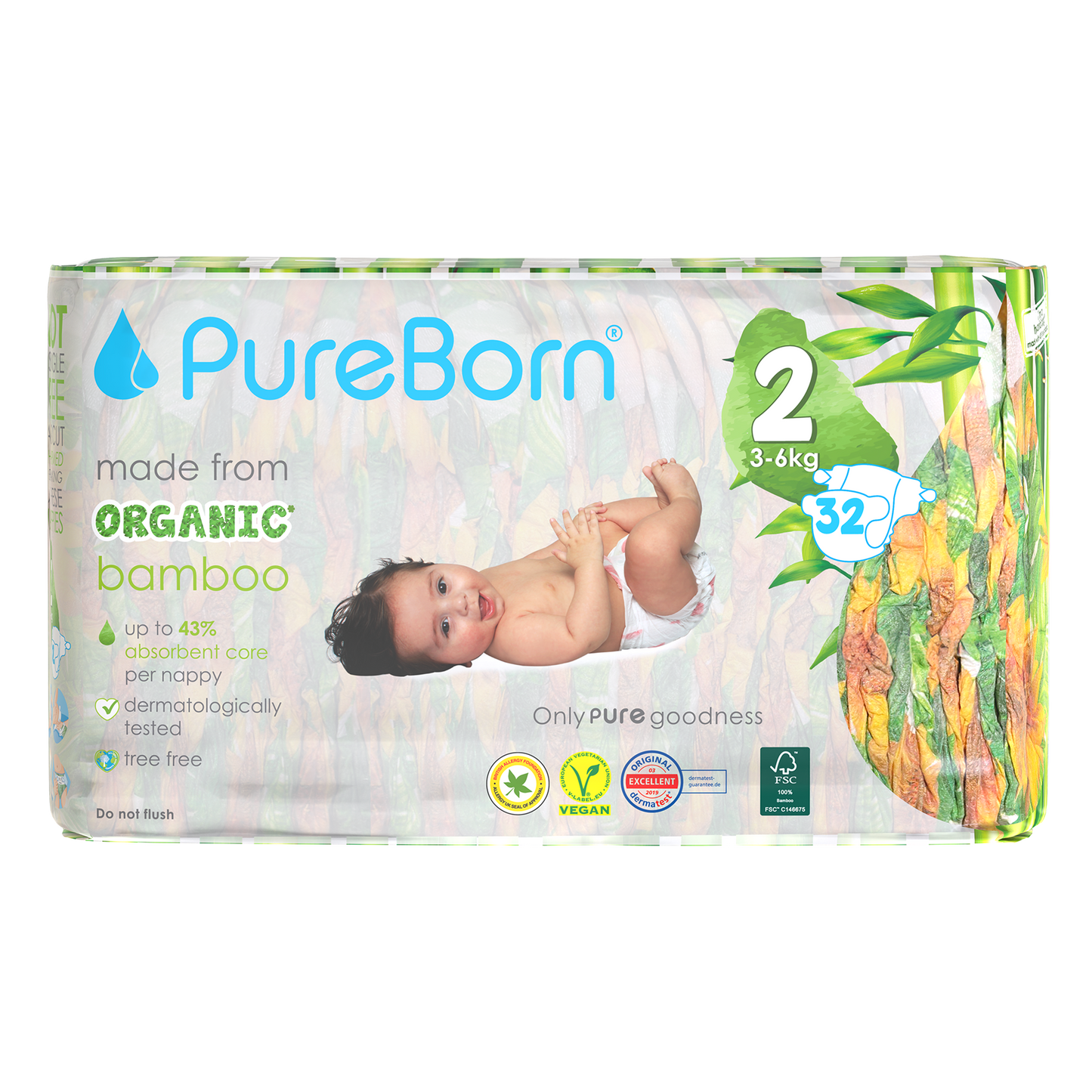 Organic Bamboo Nappies