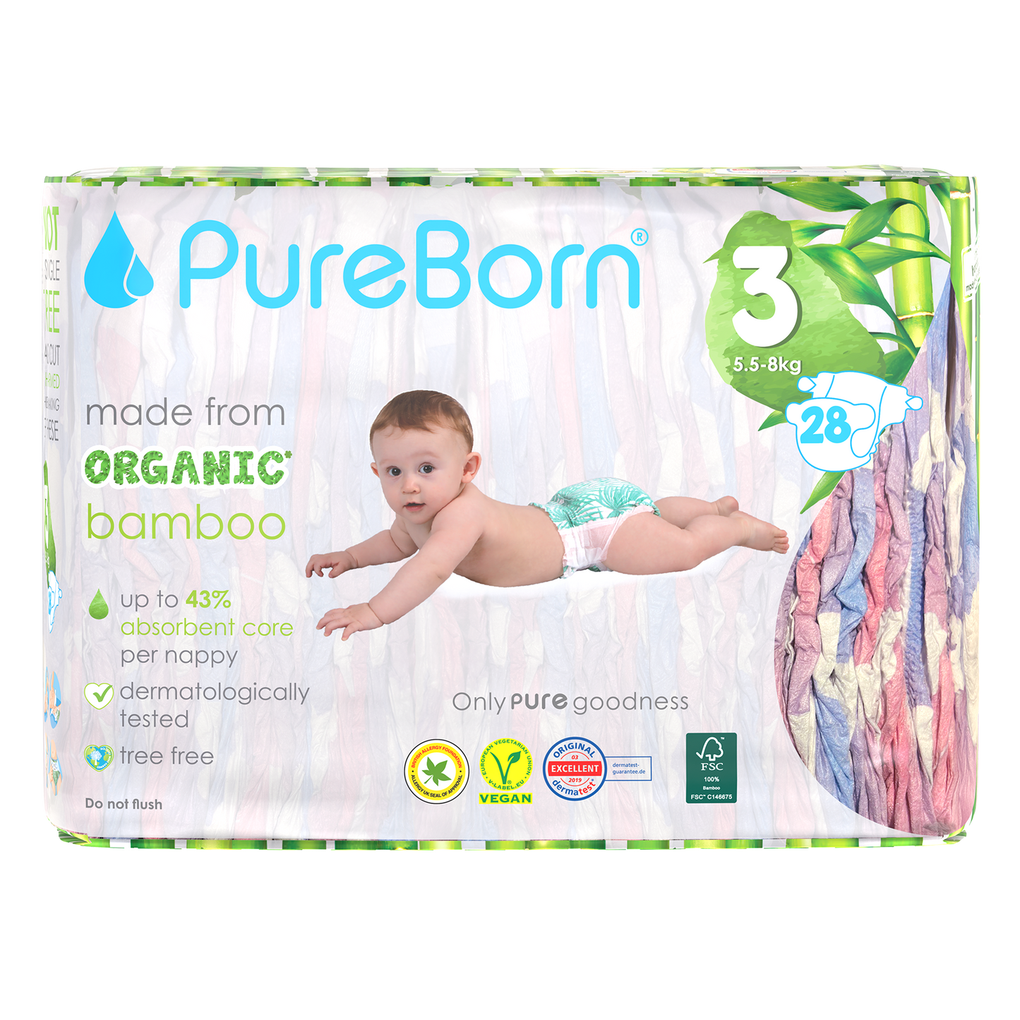 Organic Bamboo Nappies
