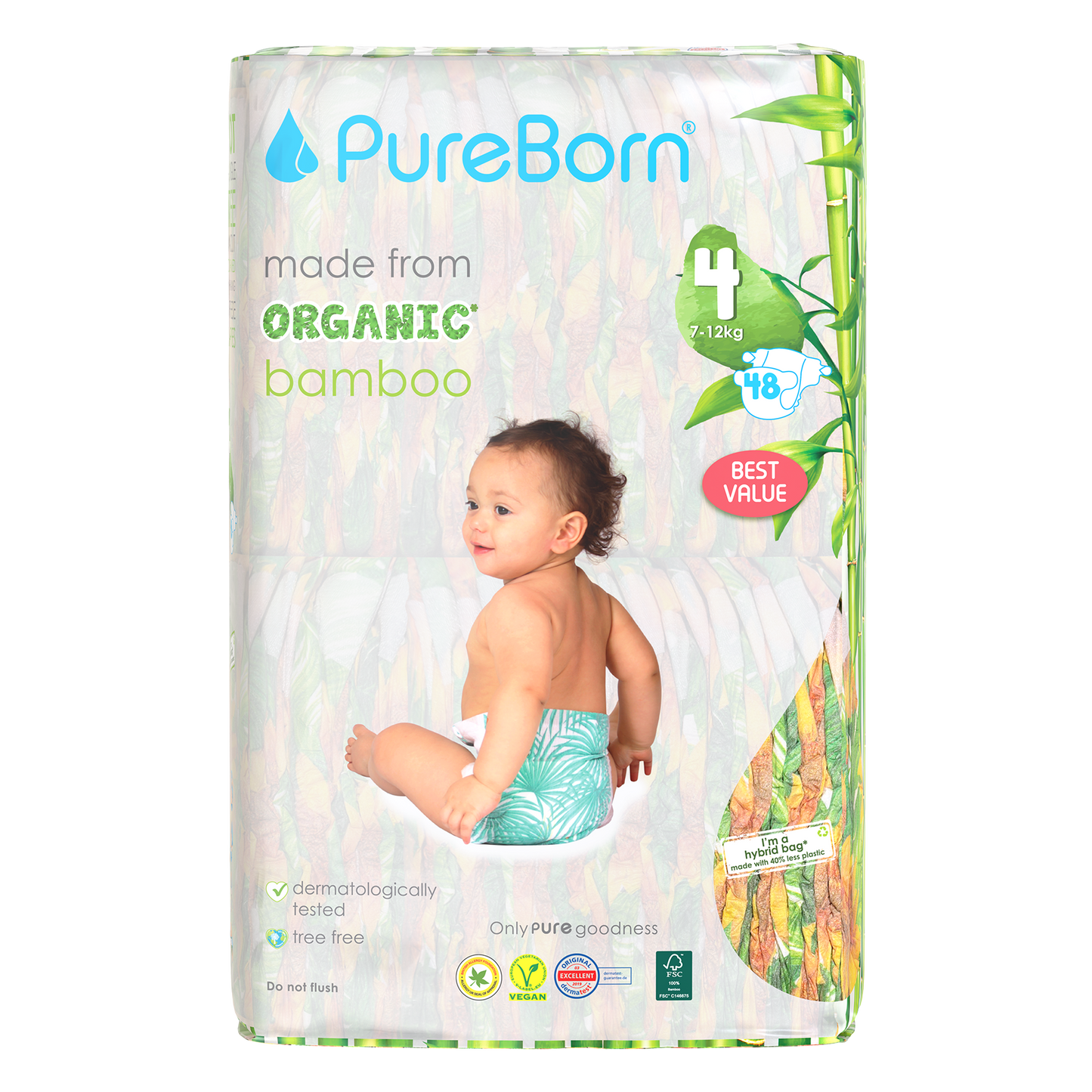 Organic Bamboo Nappies