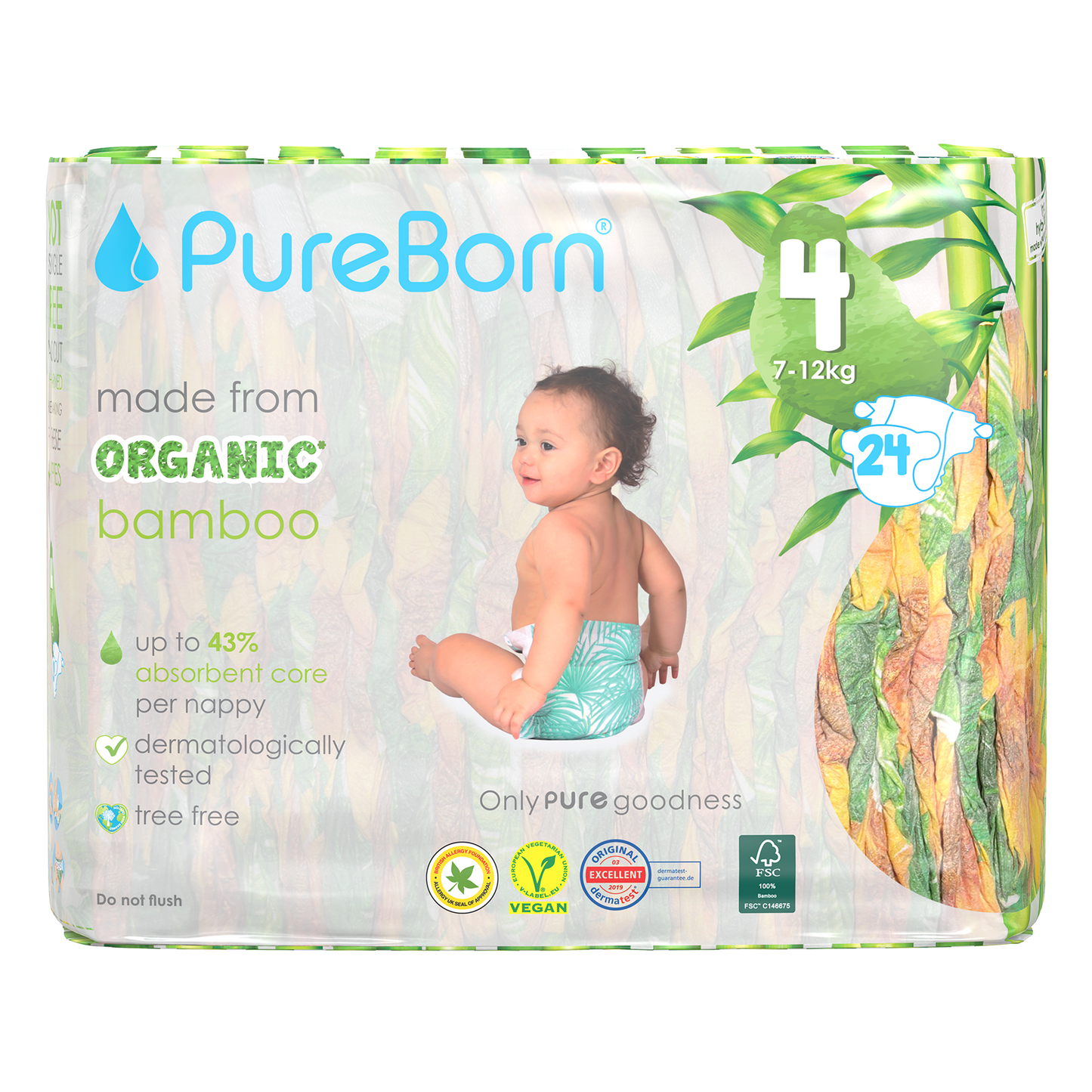 Organic Bamboo Nappies