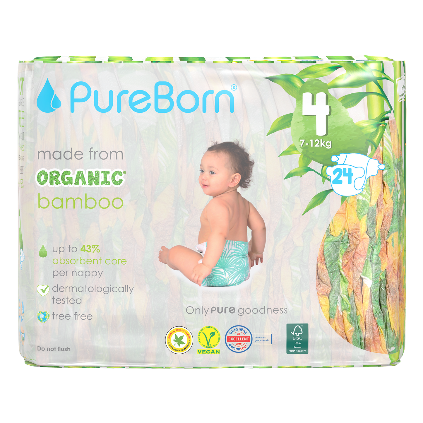 Organic Bamboo Nappies
