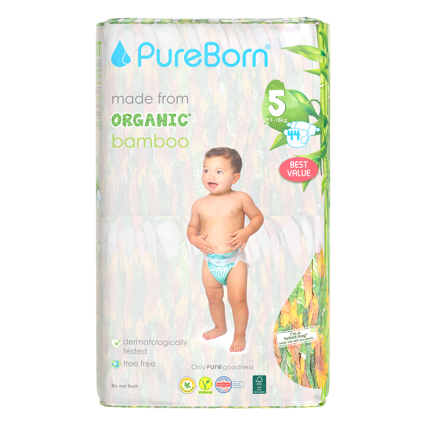 Organic Bamboo Nappies