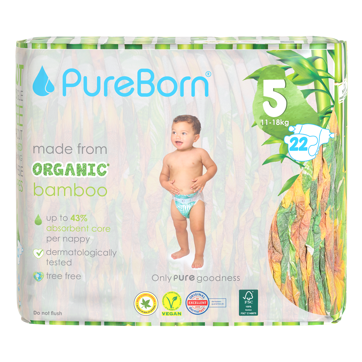 Organic Bamboo Nappies