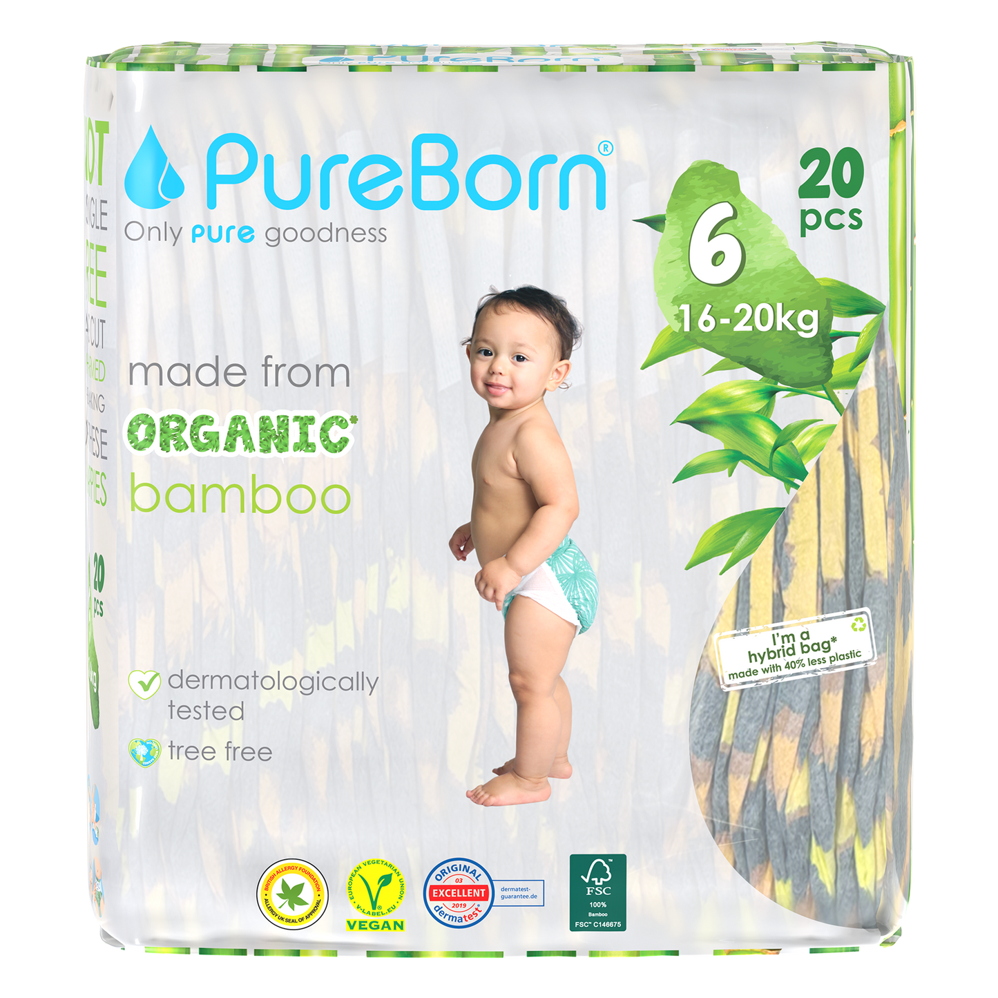 Organic Bamboo Nappies