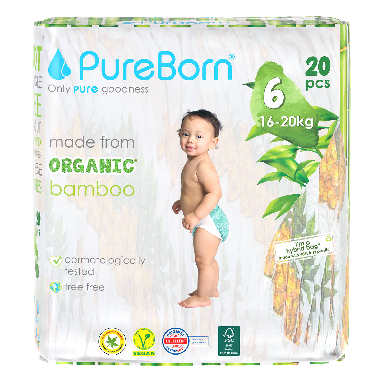 Organic Bamboo Nappies