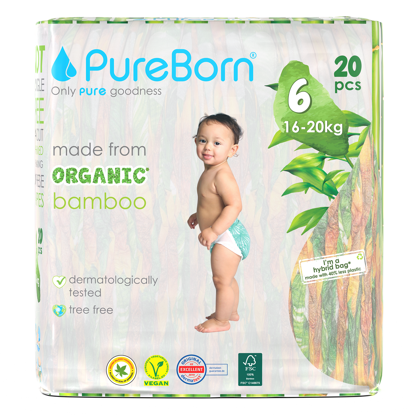Organic Bamboo Nappies