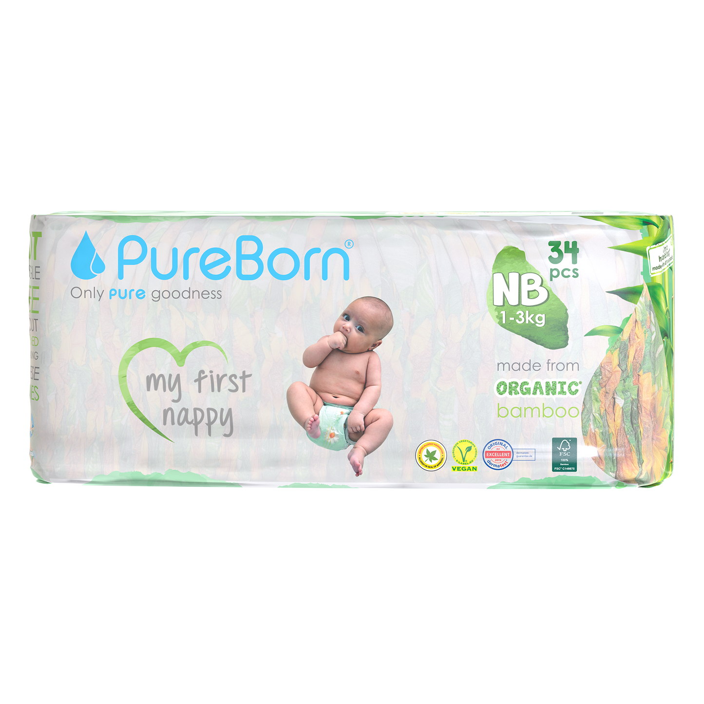 Organic Bamboo Nappies