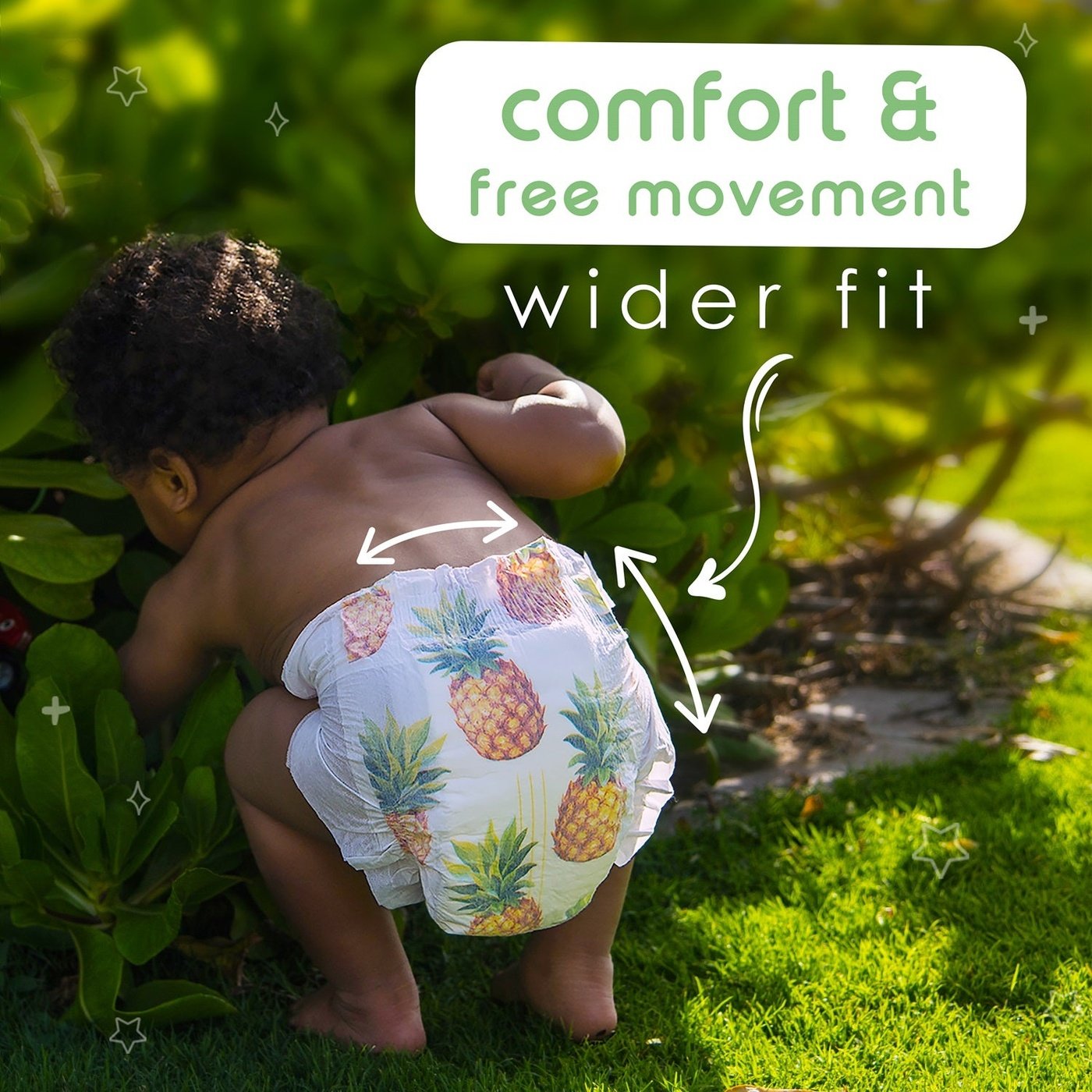 6 Organic Bamboo Nappies Subscription