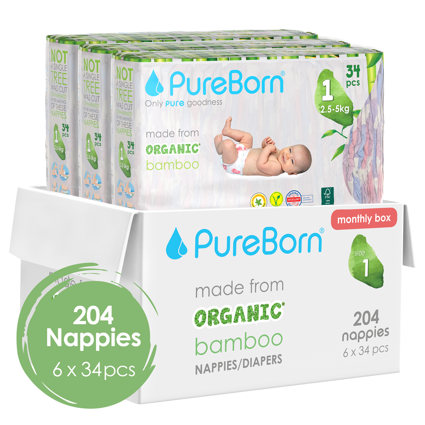 Monthly Nappy Bundle