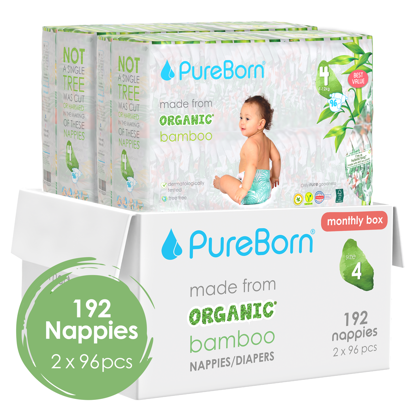 2 Month Nappies Bundle