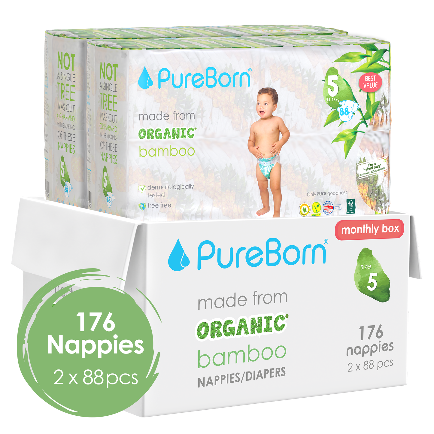 2 Month Nappies Bundle