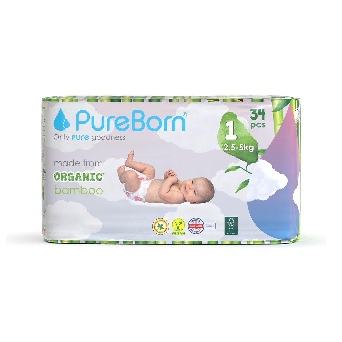 Organic Bamboo Nappies