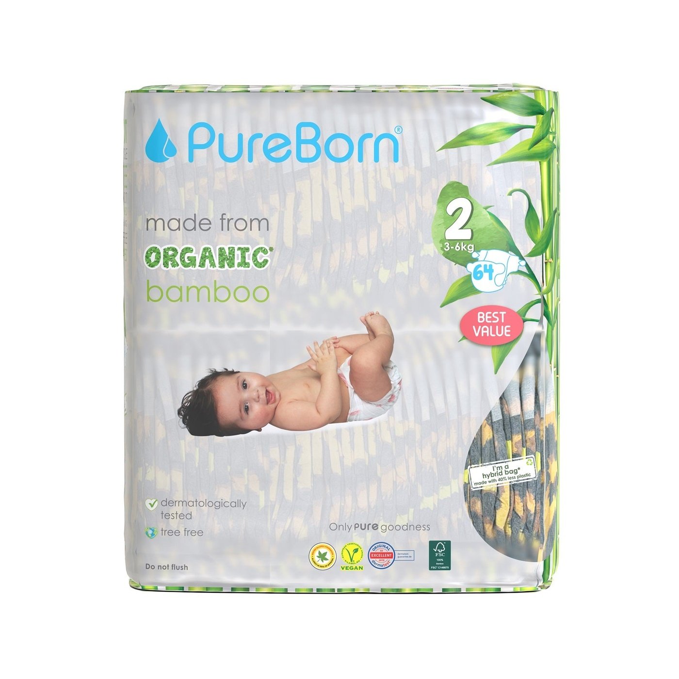 Organic Bamboo Nappies