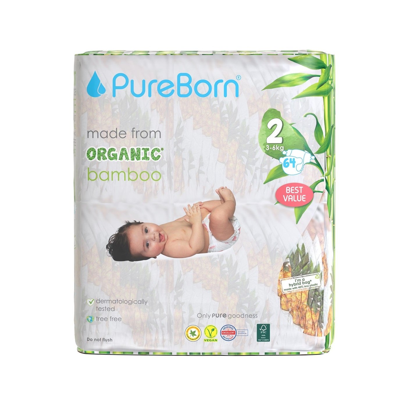 Organic Bamboo Nappies