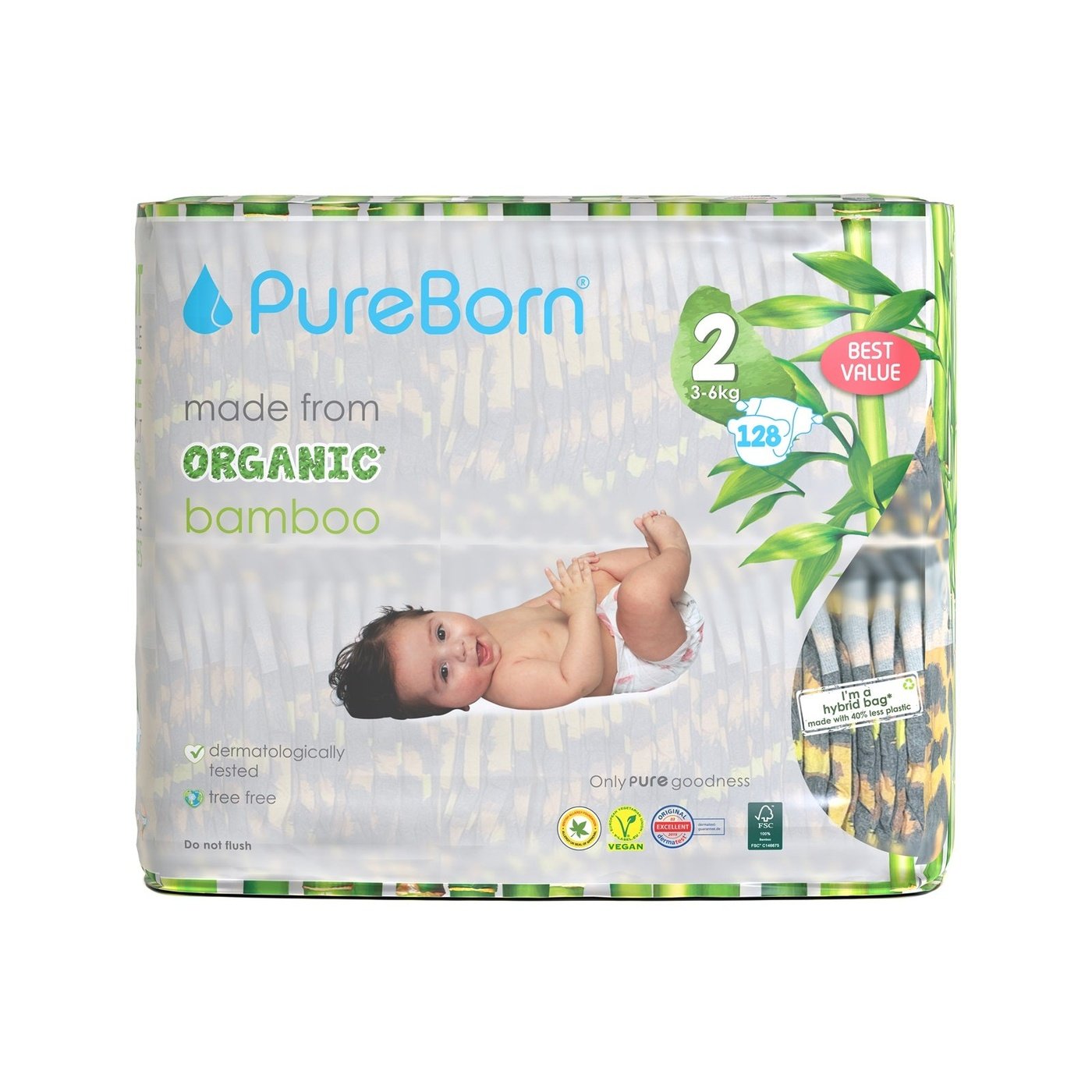Organic Bamboo Nappies