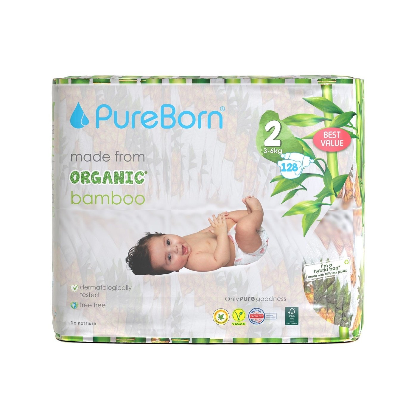 Organic Bamboo Nappies