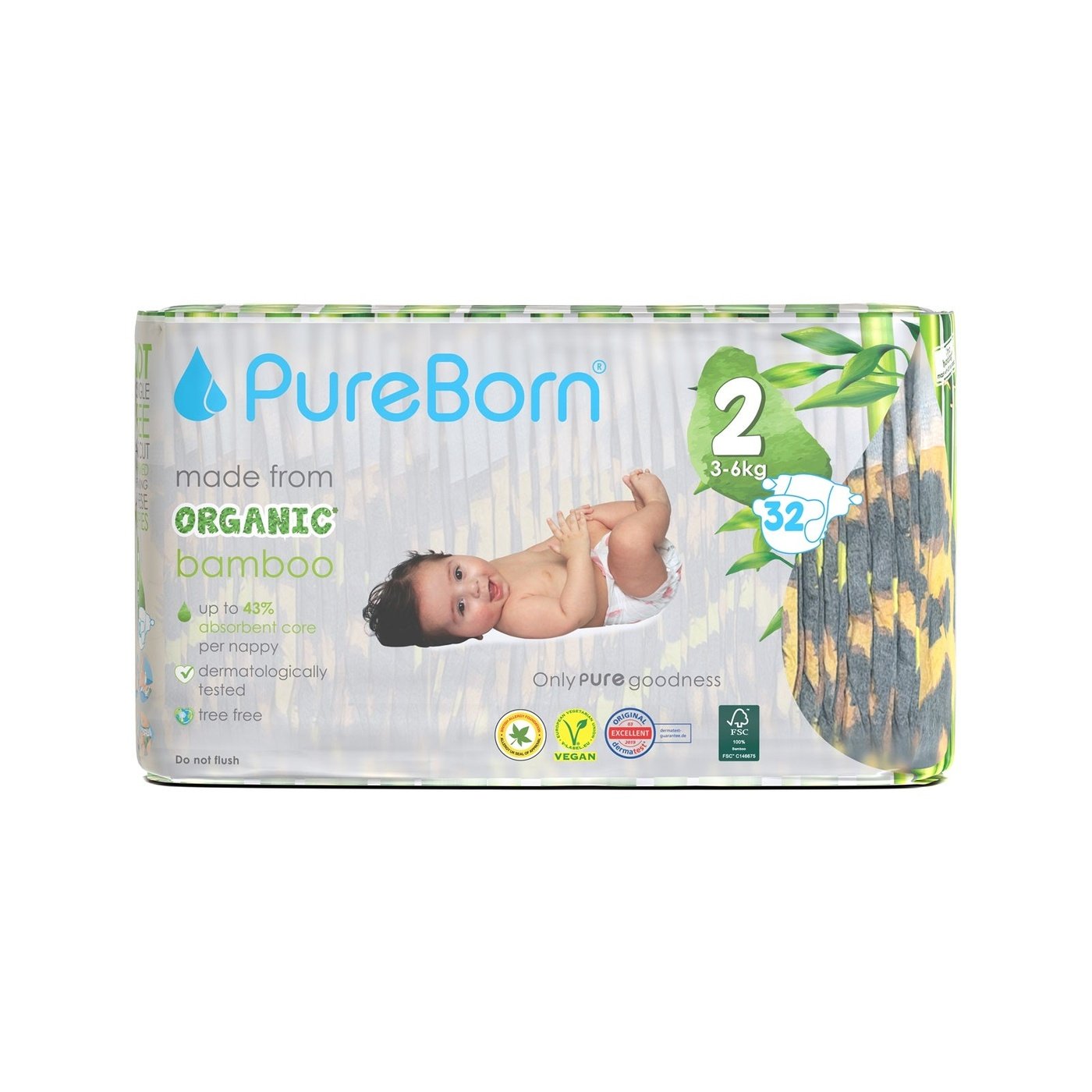 Organic Bamboo Nappies