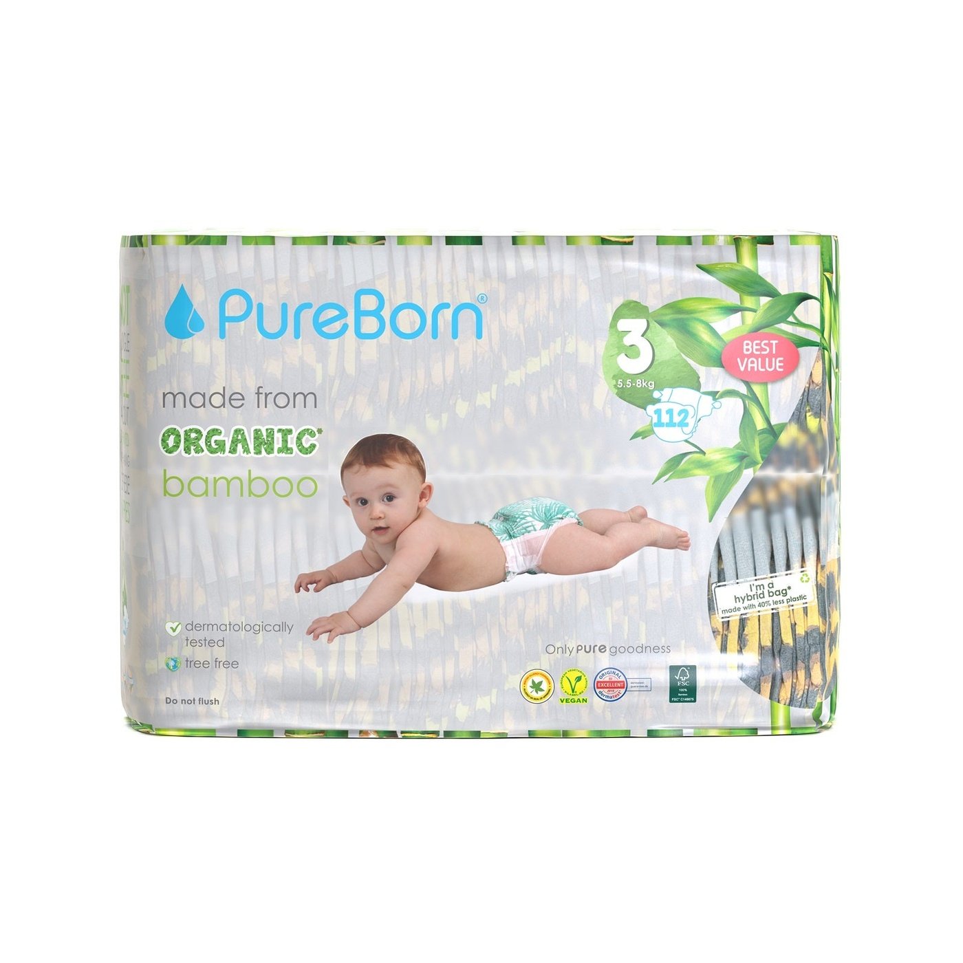 Organic Bamboo Nappies