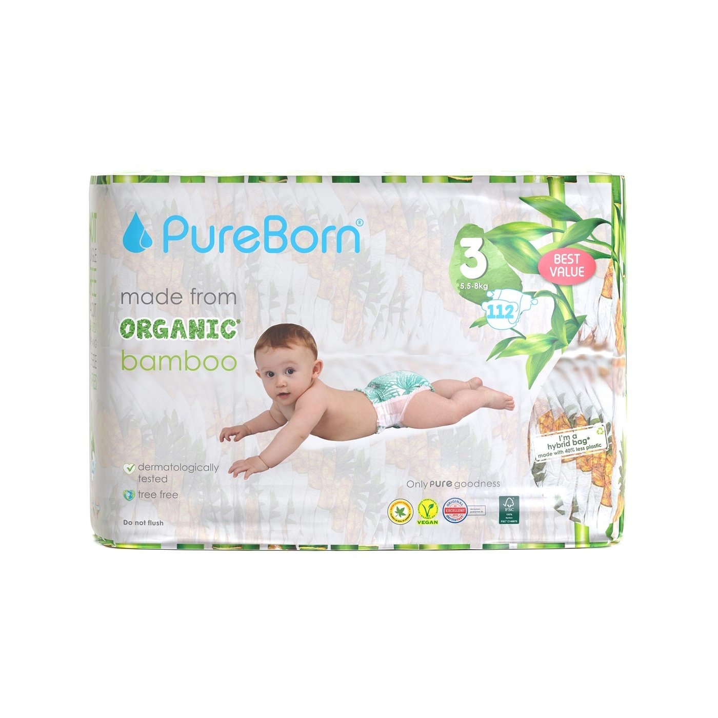 Organic Bamboo Nappies