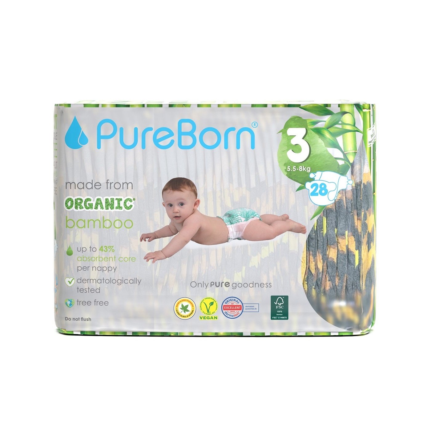 Organic Bamboo Nappies
