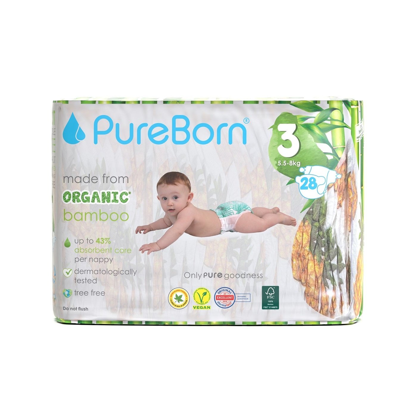 Organic Bamboo Nappies