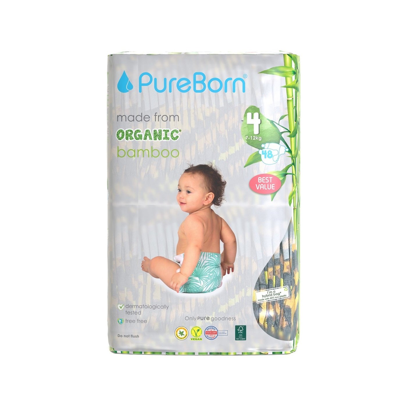 Organic Bamboo Nappies