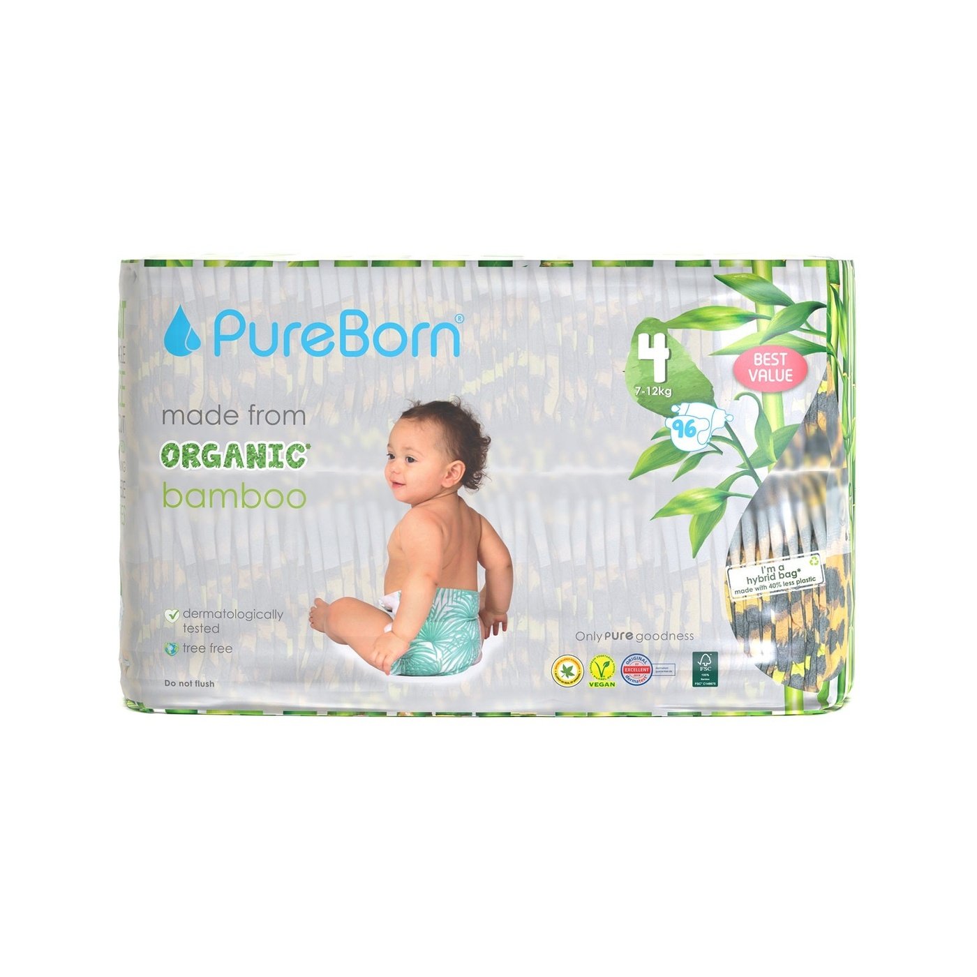 Organic Bamboo Nappies