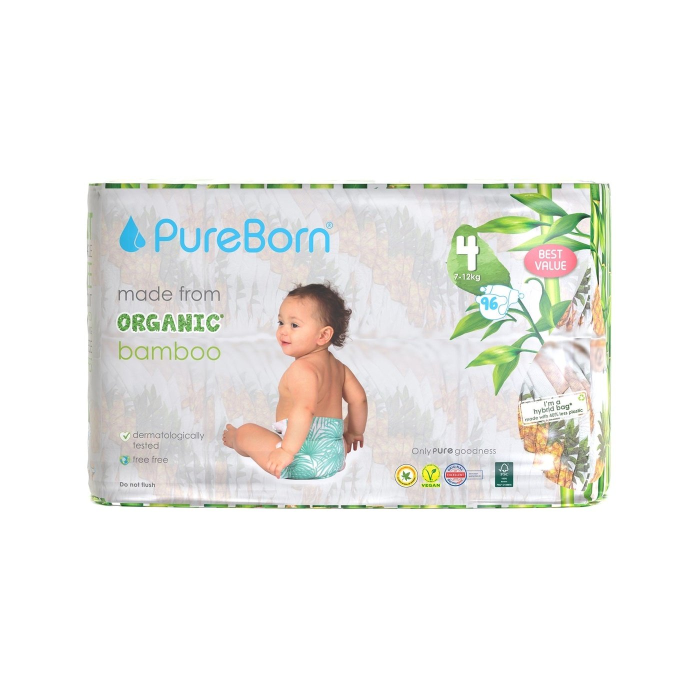 Organic Bamboo Nappies