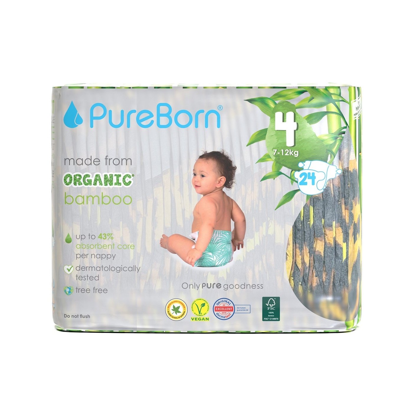 Organic Bamboo Nappies