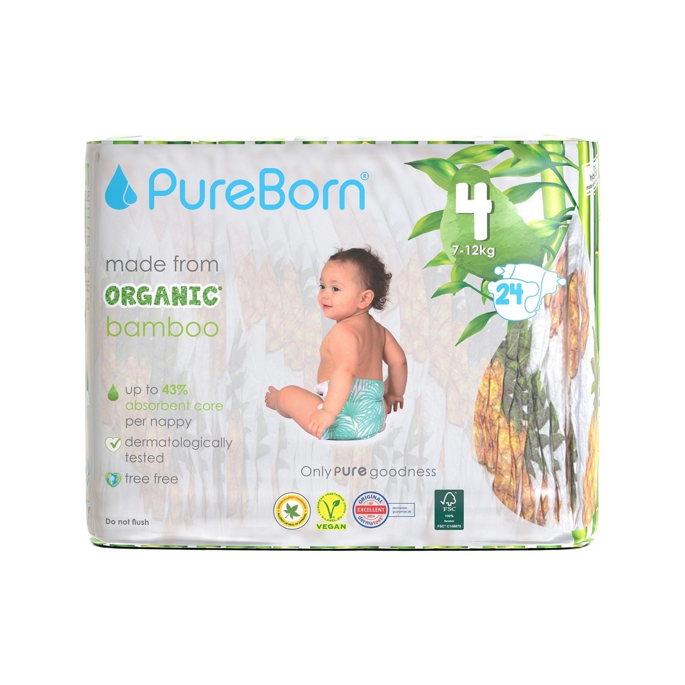 Organic Bamboo Nappies