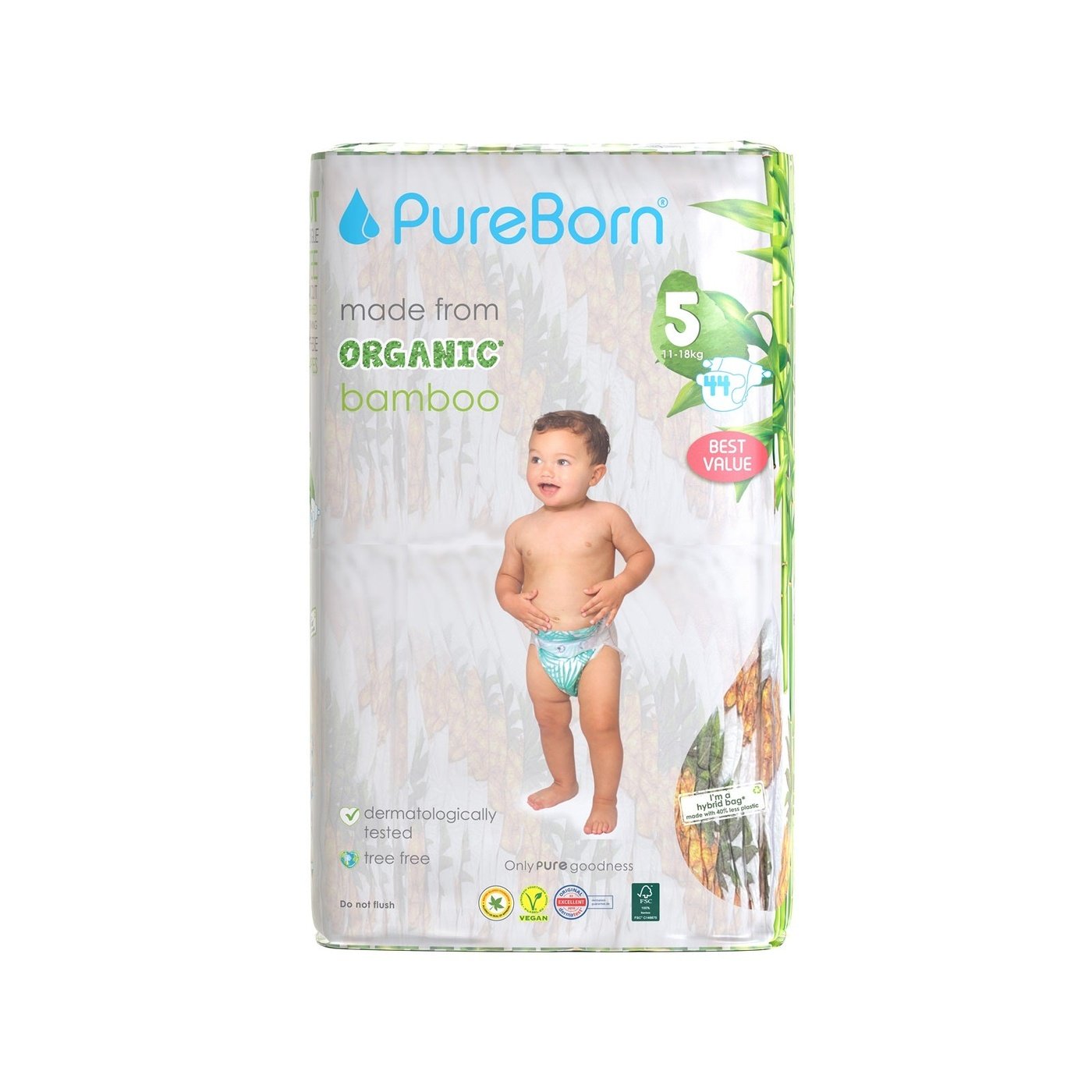 Organic Bamboo Nappies