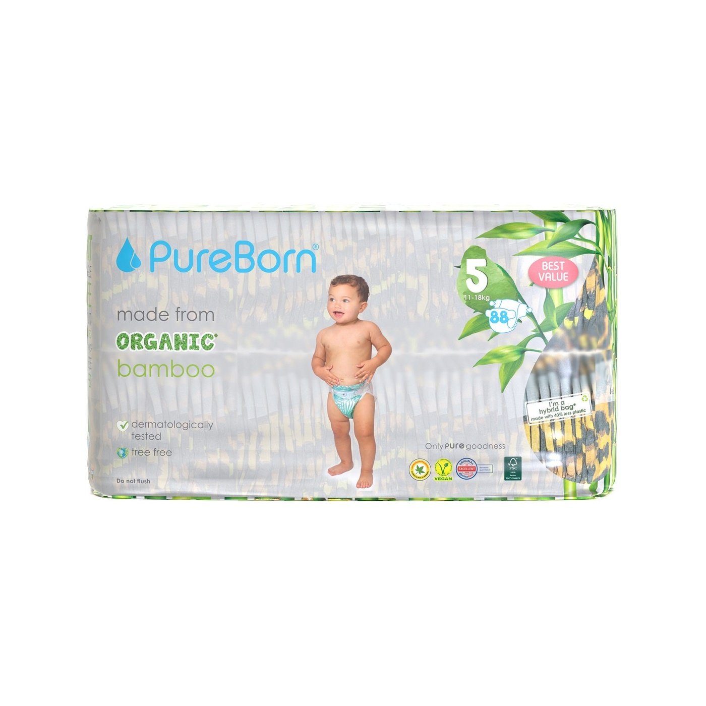 Organic Bamboo Nappies