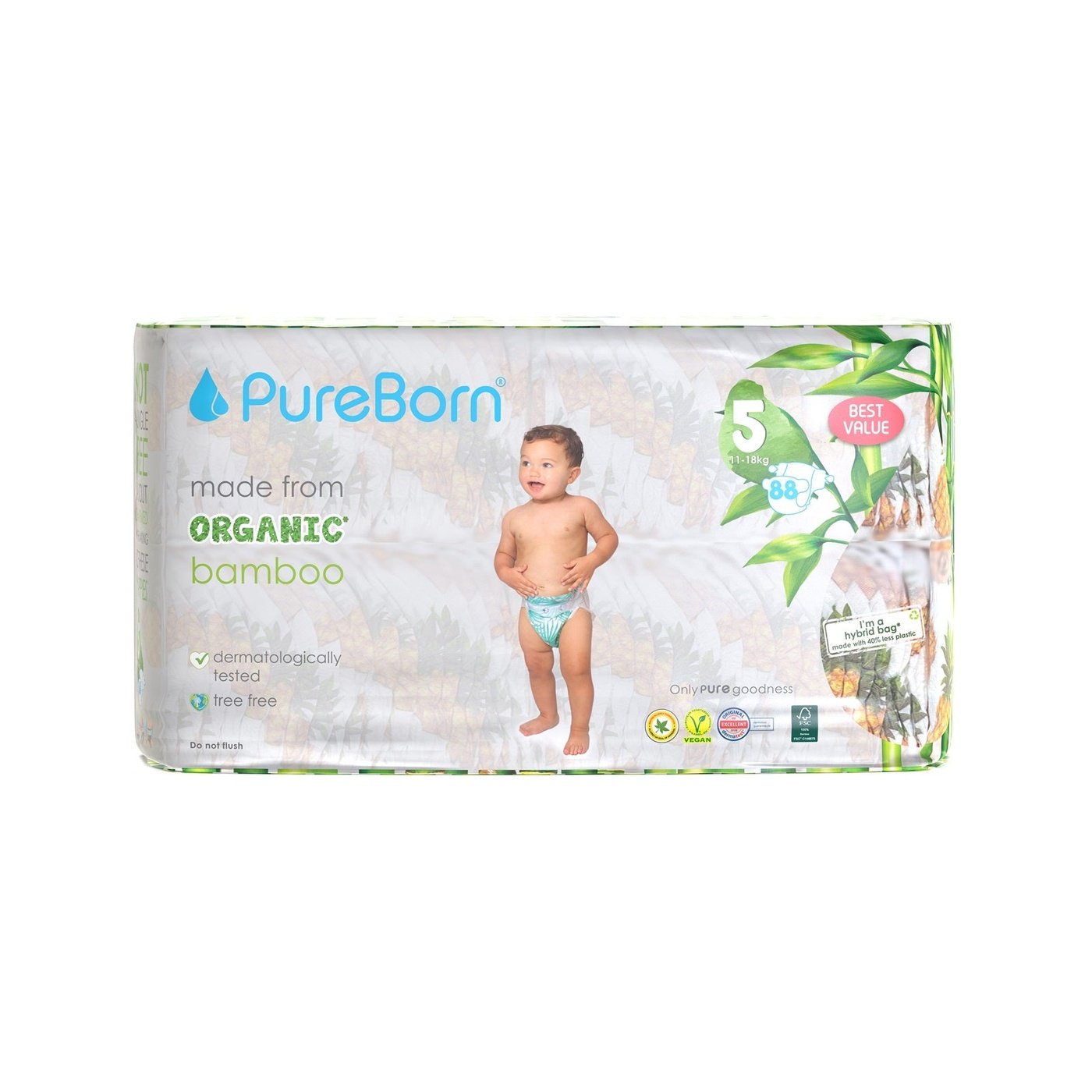 Organic Bamboo Nappies