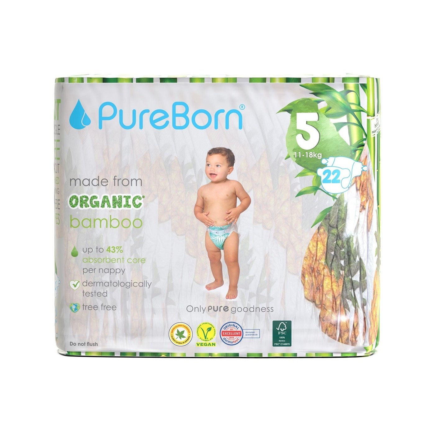 Organic Bamboo Nappies