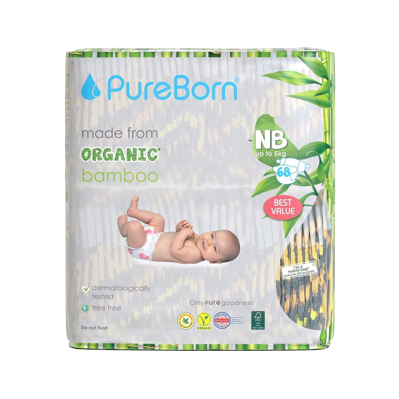 Organic Bamboo Nappies