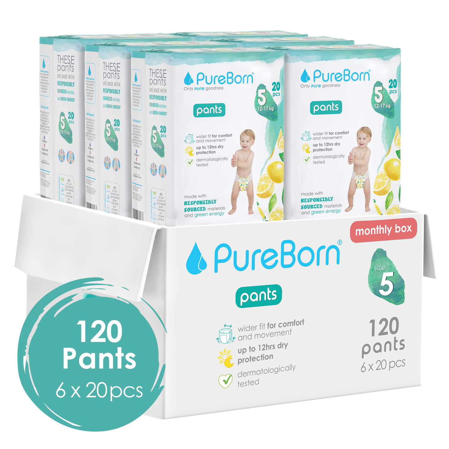 Monthly Pants Bundle - 6 Single Packs