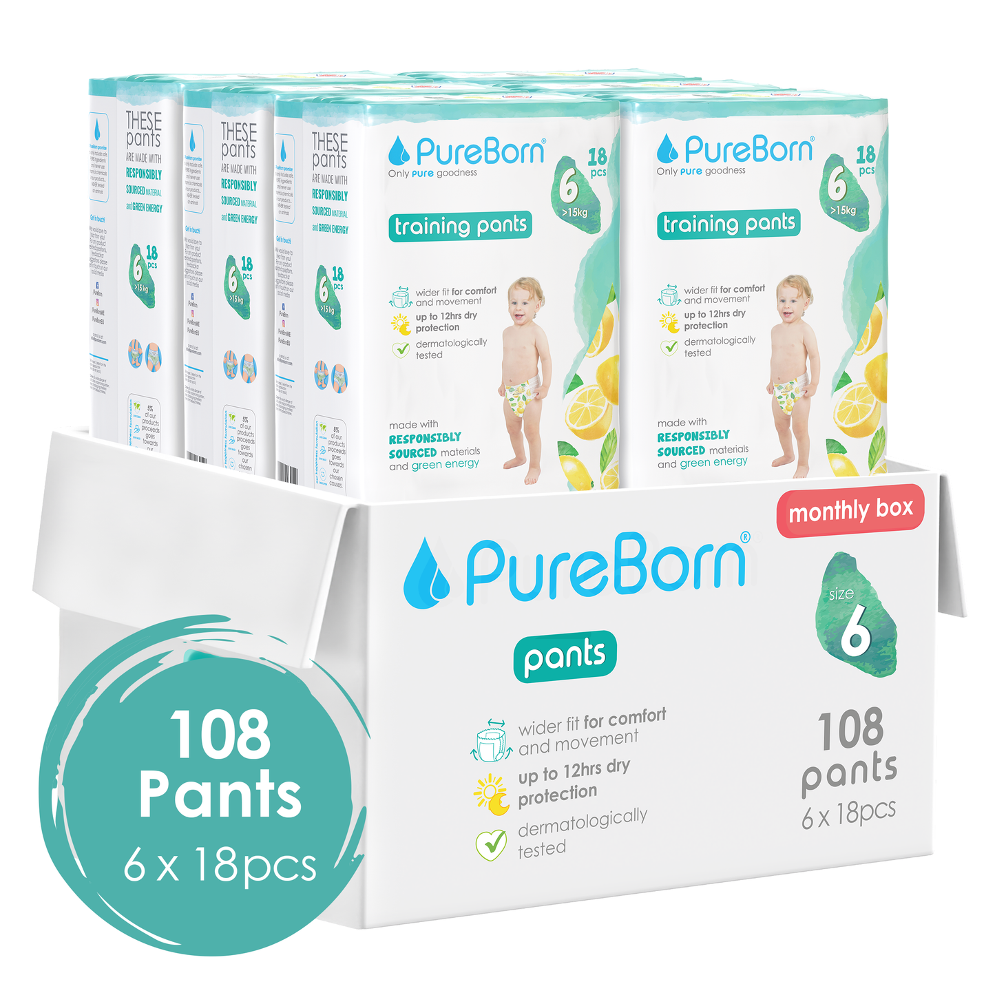 Monthly Pants Bundle - 6 Single Packs