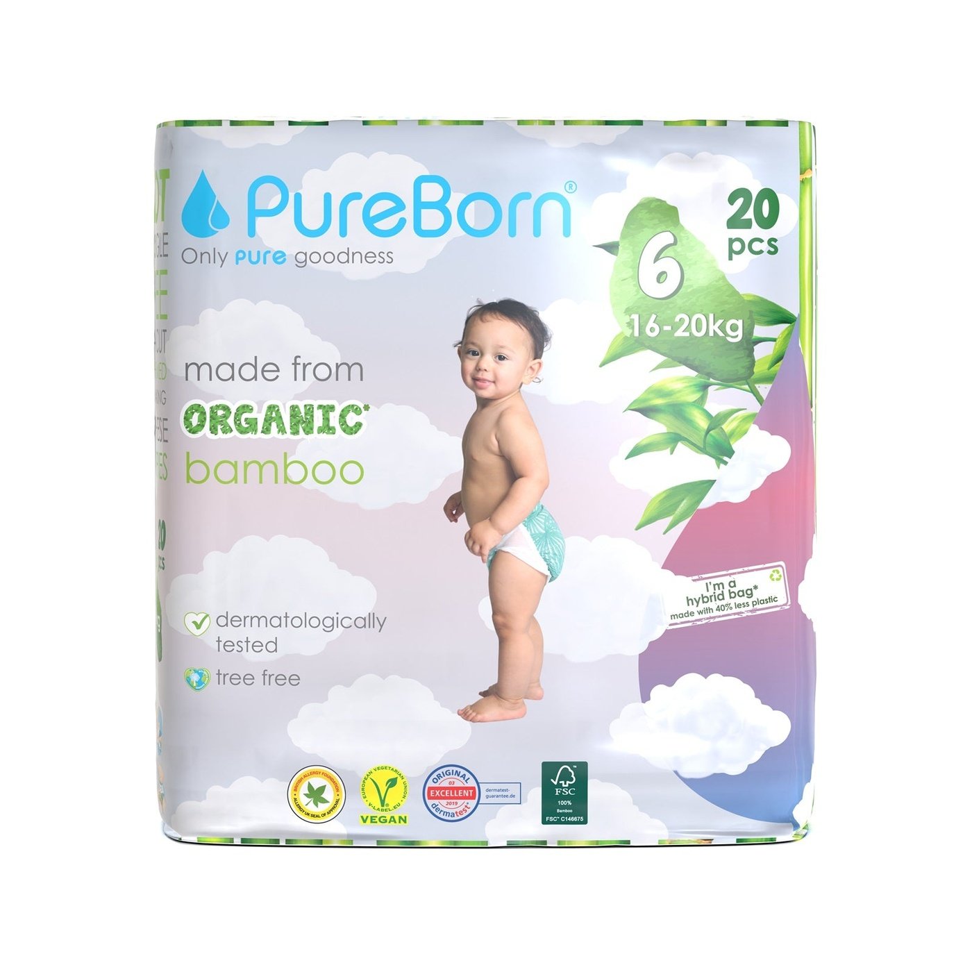 Organic Bamboo Nappies