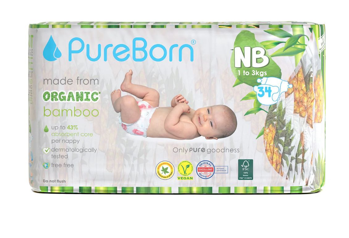 Organic Bamboo Nappies