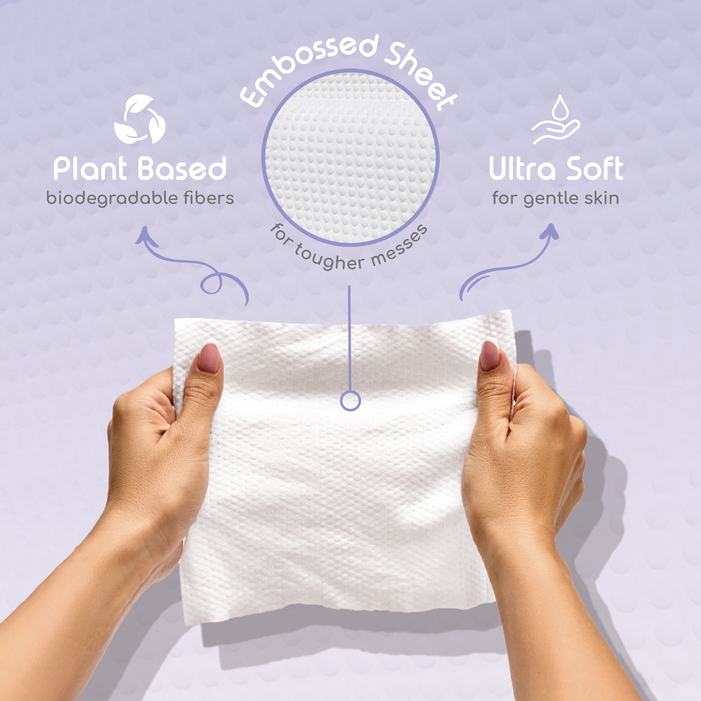 Pure Moisture Wipes With Organic Calendula Lotion
