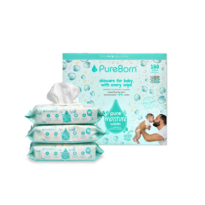 Pure Moisture Wipes with Prebiotic & Probiotic Complex
