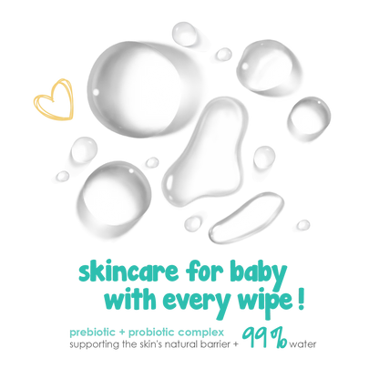 Pure Moisture Wipes with Prebiotic & Probiotic Complex