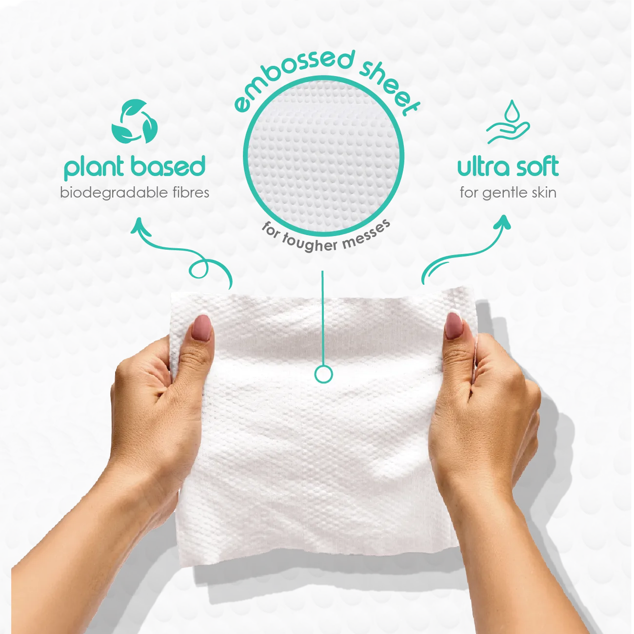 Pure Moisture Wipes with Prebiotic & Probiotic Complex