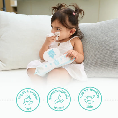 Pure Moisture Wipes with Prebiotic & Probiotic Complex