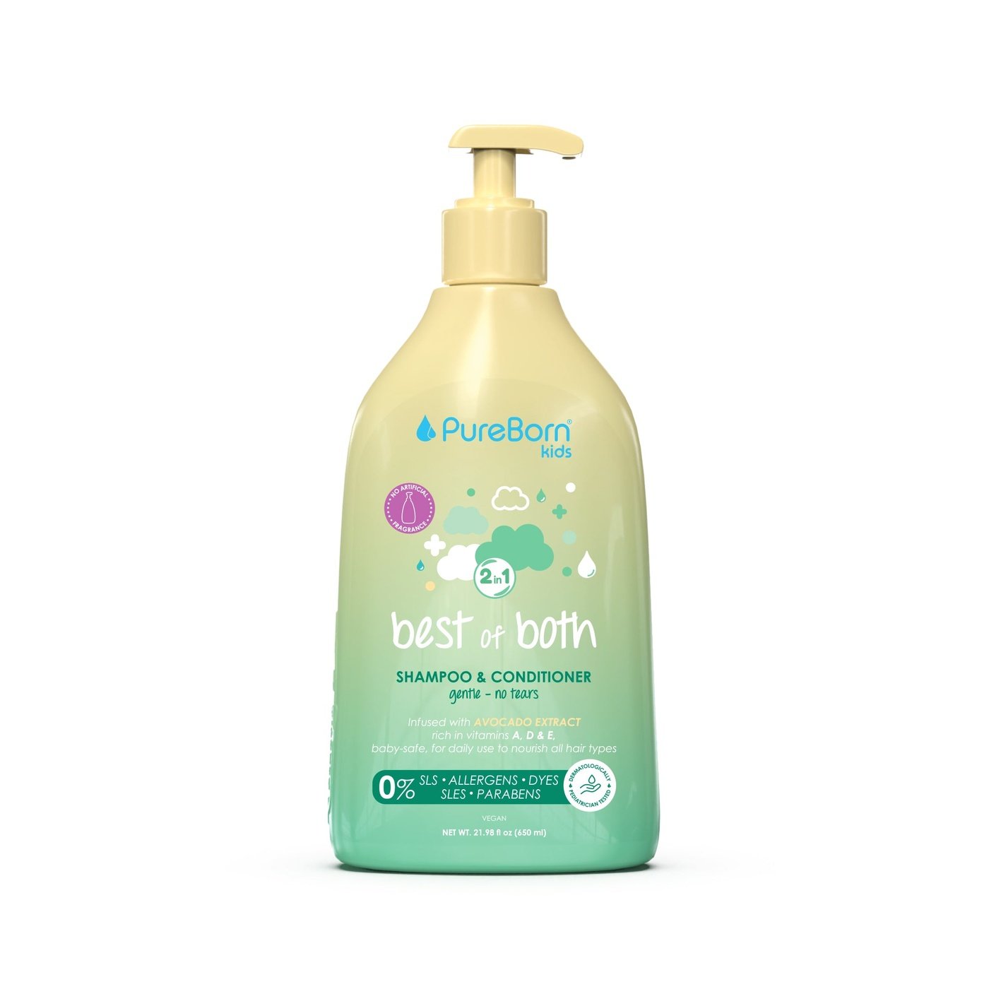 Het beste van beide 2 in 1 shampoo en conditioner